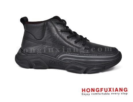 鴻福祥布鞋男鞋HG680589@黑色