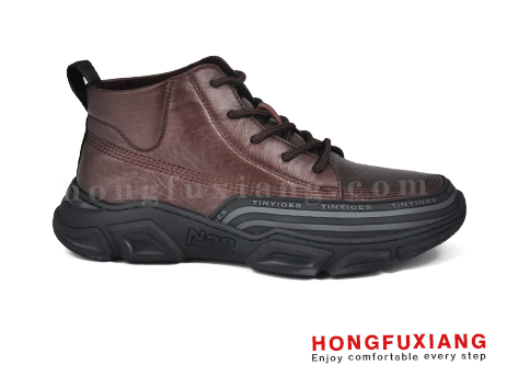 鴻福祥布鞋男鞋HG680589@棕色