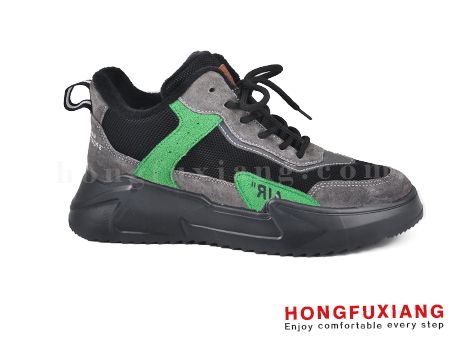 鴻福祥布鞋HL670688@黑綠