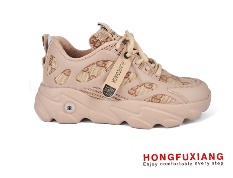 鴻福祥女鞋HL580668@卡其